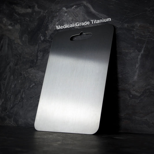 TitanBoard™ - 100% Pure Titanium Cutting Board